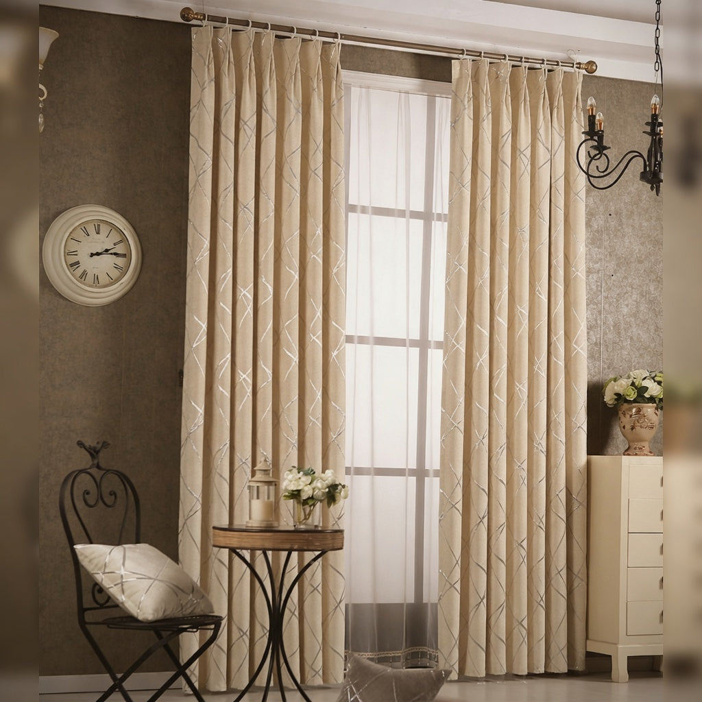 Vela Sanctuary Chenille Blackout Curtain