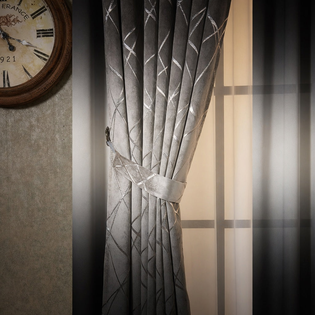 Vela Sanctuary Chenille Blackout Curtain