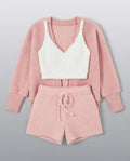 Vela Signature Velvet Ribbed Lounge Set