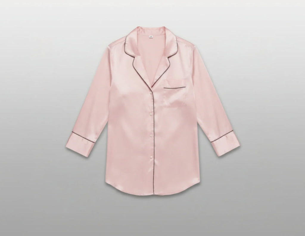 Vela Signature Silk Lounge Shirt