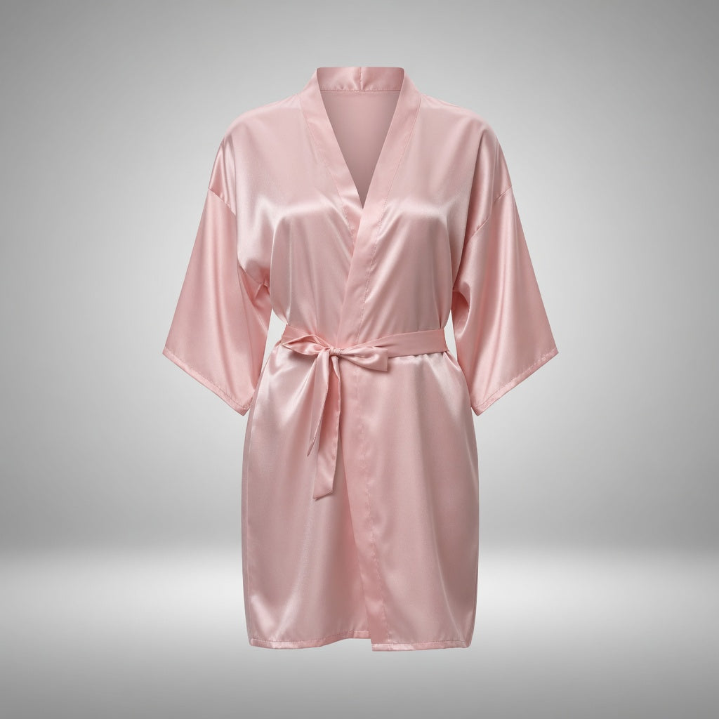 Vela Signature Silk Kimono Robe