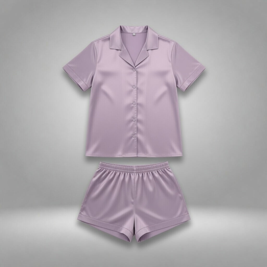 Vela Signature Silk Pajama Set