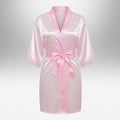 Vela Signature Silk Kimono Robe