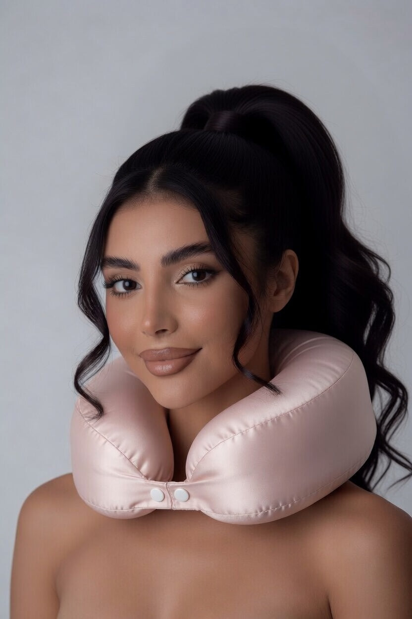 Vela Silk U-Shaped Travel Neck Pillow