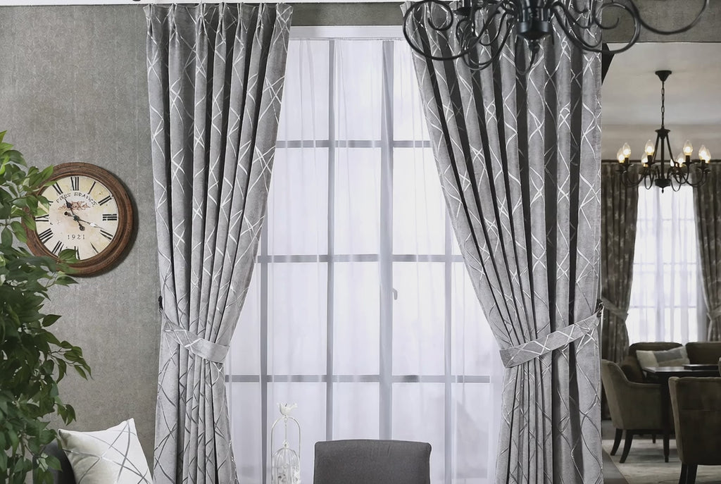Vela Sanctuary Chenille Blackout Curtain